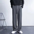 2024 Spring and Autumn New Draping Straight Leg Suit Pants Men Loose Korean Version of Casual Wide-Leg Trousers Mopping Pants