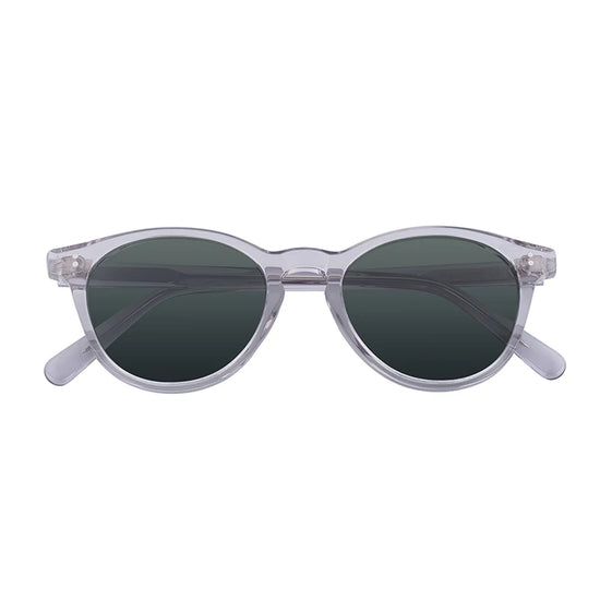 Personalized Vintage Polarized Sunglasses with Acetate Frame - Custom Logo Design